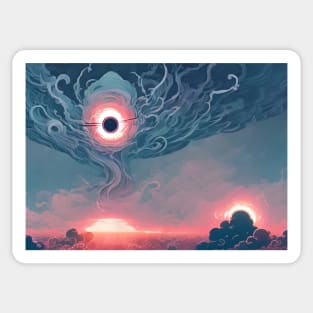 The Eye of the Storm Sticker